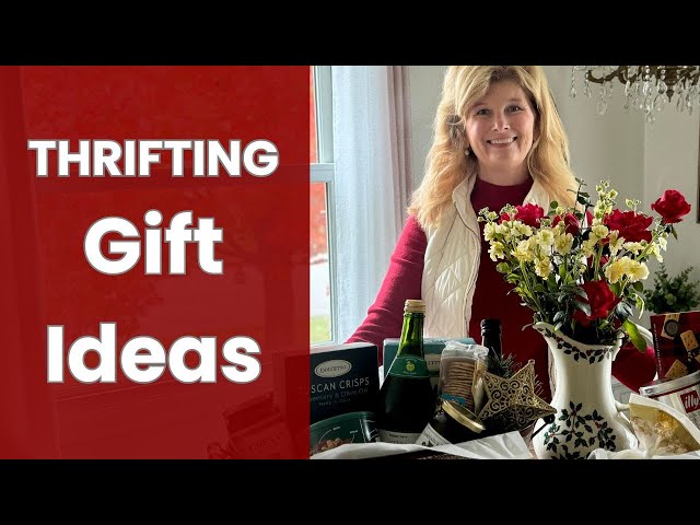 THRIFT STORE shopping for GIFTS! Thrift Finds for GREAT Budget-friendly Gifts! (Thrift with me)