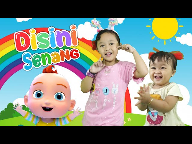 LAGU ANAK LUCU DISINI SENANG AYASHA & BEYZA 💗 LAGU ANAK INDONESIA POPULER