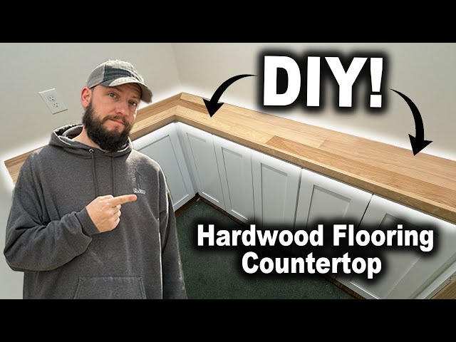 How to Make Your Own Wood Countertops | DIY Pantry Idea