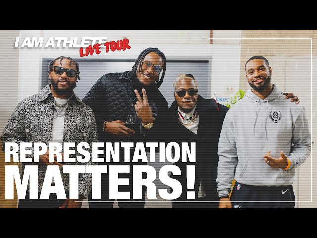 Representation Matters! | I AM ATHLETE LIVE TOUR Clip