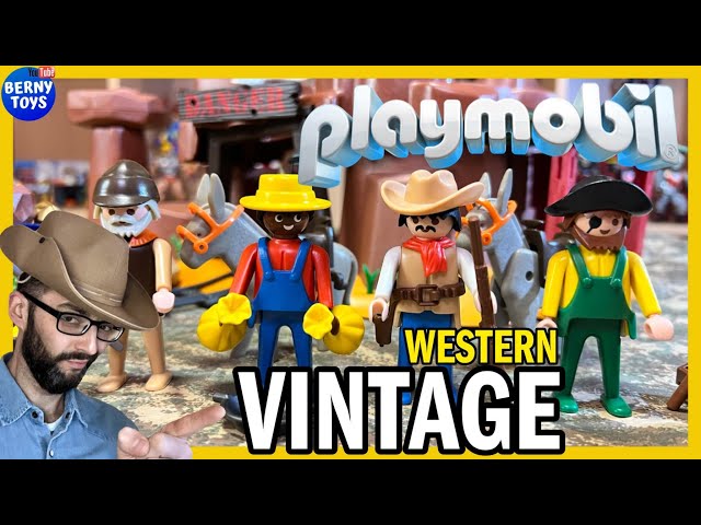 PLAYMOBIL 🤠 WESTERN VINTAGE 🤠 BUSCADORES DE ORO 3747 MINA DE ORO Y MINEROS VINTAGE 🌵