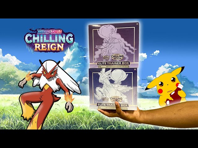 Chilling Reign or Chilling Pain! Let’s Open Sword & Shield Pokemon Cards!