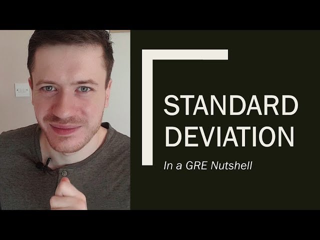 Standard Deviation in a Nutshell – 170 GRE Quant