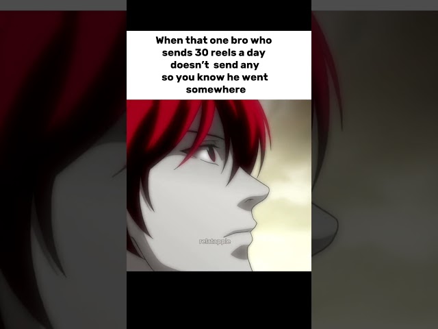 Relatable Anime「 Yagami Light  Edit 」 Death Note #animefypシ   シ  #realanime #lightyagami