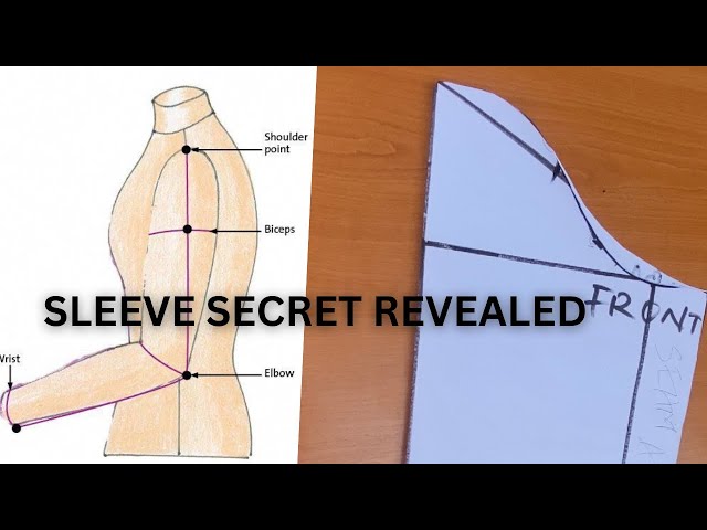 HOW TO DRAFT A SLEEVE PATTERN[A DETAILED STEP BY STEP TUTORIAL GUIDE FOR BEGINNERS AND ADVANCED 2025