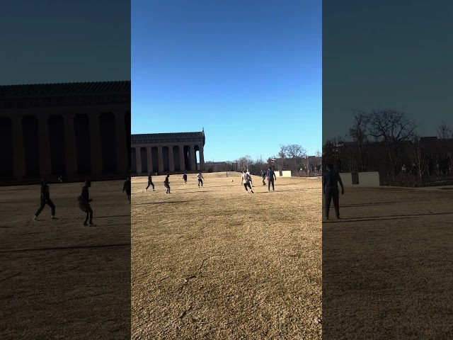 Soccer and Games at Parthenon in Nashville