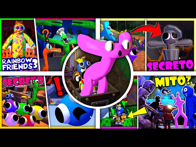 RAINBOW FRIENDS 2 ROBLOX 🍬 TOP 5 MEJORES HISTORIAS SECRETAS