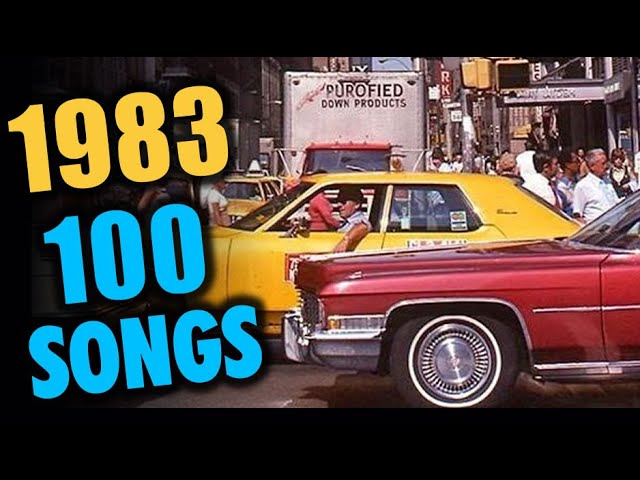 100 BEST SONGS OF 1983 + Rare Images