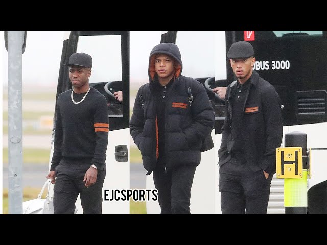 Real Madrid squad arrive in Manchester to face Manchester City (UEFA Champions League)