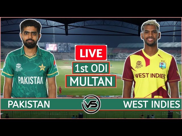 🔴Live:Pakistan vs West Indies 1st Odi Live Today || Wi Tour of Pakistan || Live Cricket || Pak vs Wi