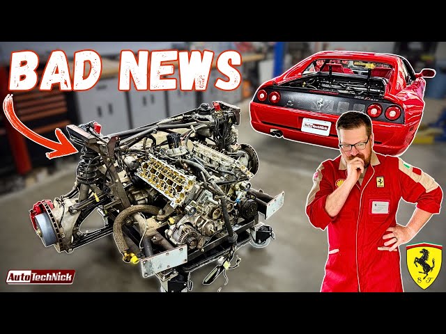 Unexpected SURPRISES on this FERRARI F355 Engine Tear Down