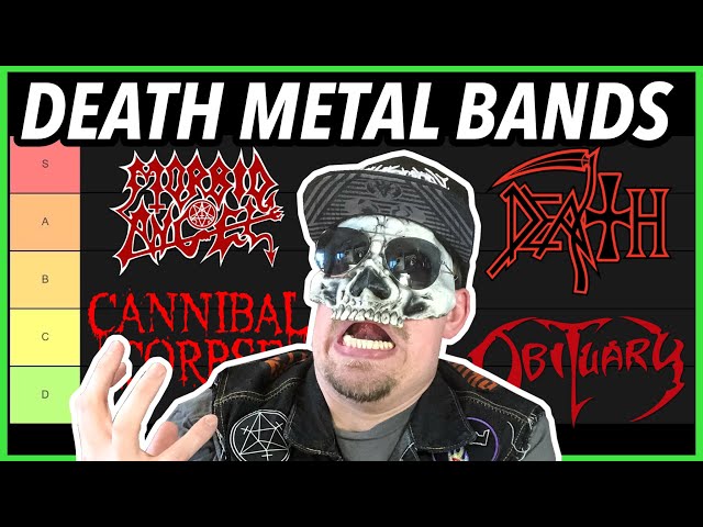 DEATH METAL Bands RANKED (Cannibal Corpse, Suffocation, Autopsy!)