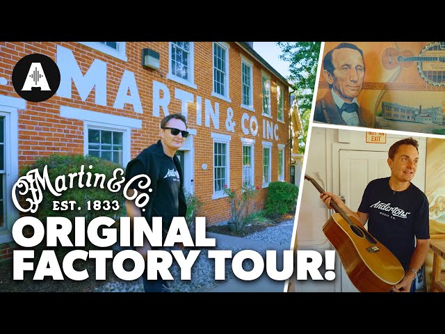 C.F. Martin Guitars North Street Factory - Where Guitars Were Made in the 1800s!