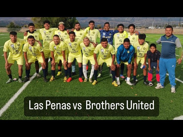 Las Penas Vs Brothers United (Sunday League) Soccer Highlights