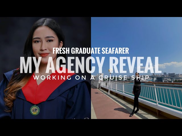 MY AGENCY REVEAL as a Fresh Graduate Filipina Seafarer Working on a Cruise Ship | Miss Cruise VLOG