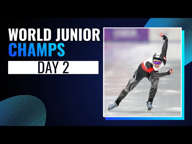 Day 2: ISU World Junior Championships | Collalbo 2025 | #SpeedSkating