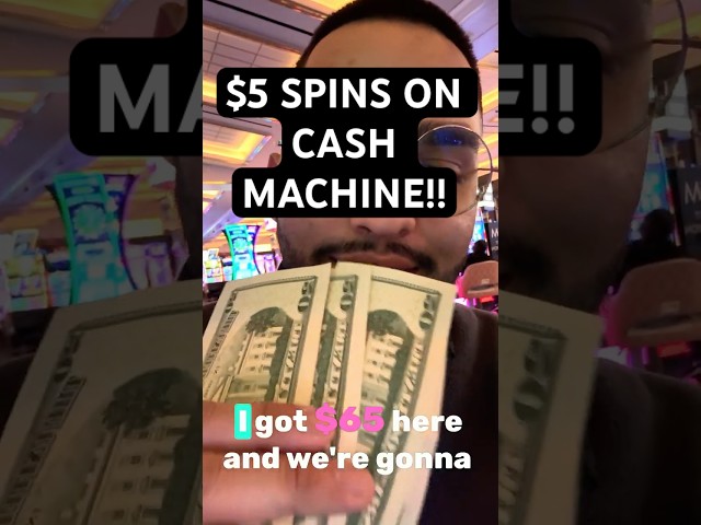 WILL CASH MACHINE GIVE ME CASH??!! #casino #gambling #blackjack #roulette #slots #fun #vegas #shorts