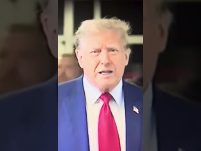 Today Trump spoke to reporters before he enter the courtroom  | "THIS IS AN ASSAULT ON AMERICA"