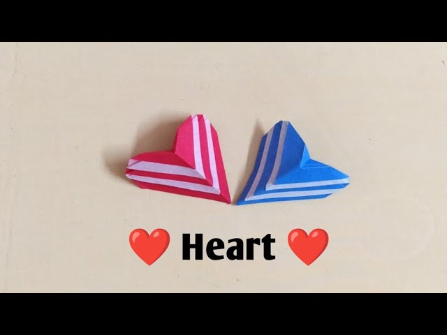 Heart | Origami Heart | Origami |   How To Make Origami Heart | Special Occasion Crafts