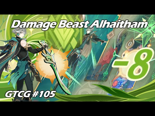 Damage Beast Alhaitham - Genshin TCG [105]