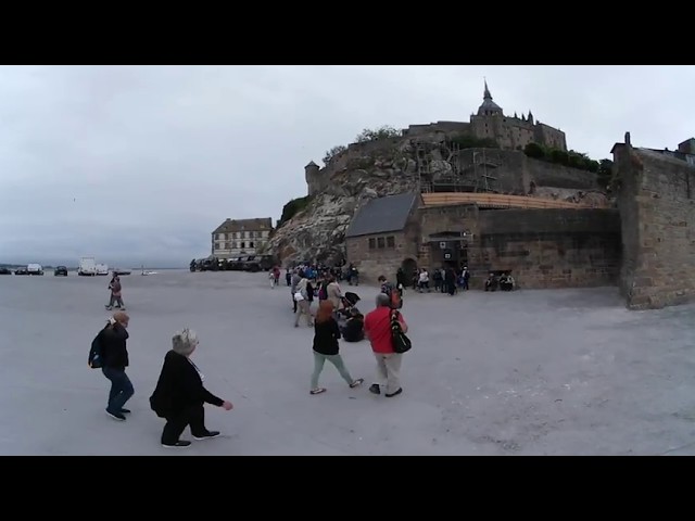 360VR tour #8: Le Mont-Saint-Michel モンサンミッシェル 世界一周ハネムーン virtual tour