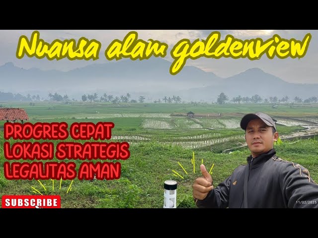 TANAH MURAH DI BOGOR LOKASI STRATEGIS VIEW MEMUKAU LEGALITAS AMAM | NUANSA ALAM GOLDENVIEW