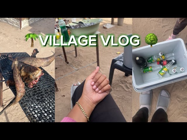 VILLAGE VLOG: spend a few days with me / Namibian YouTuber 🇳🇦