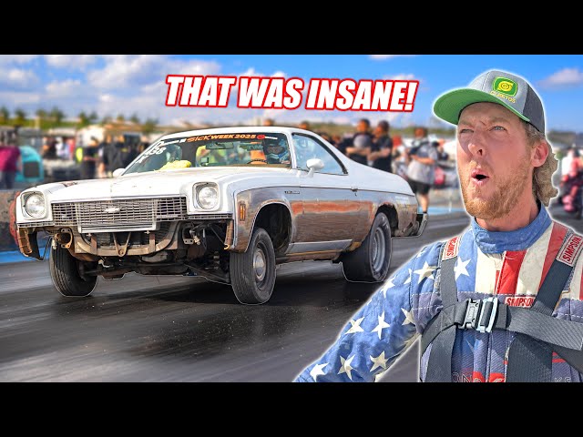 CHEAP RACECAR BATTLE Day 4 - Lumberjack Attempts a 9 Second Pass!