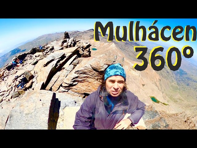 MULHACÉN in 360º, HIGHEST peak in Spain mainland