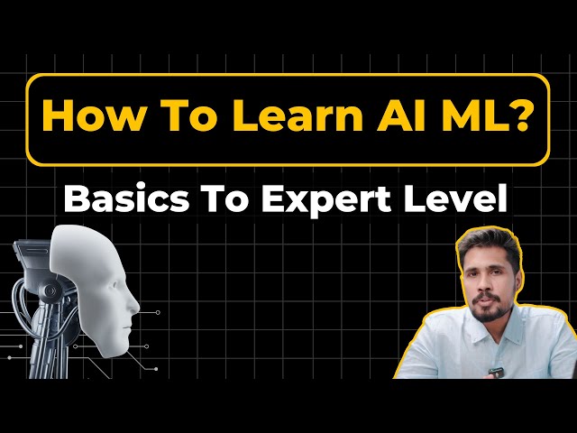 How To Learn AI ML? AI, Machine learning, Deep learning & Generative AI Explained!