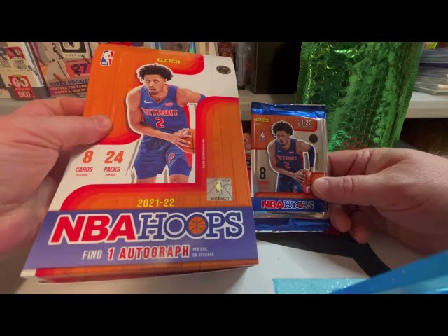 NEW 2021/22 Panini- NBA Hoops Hobby Box 📦 and Mail 📬 Call