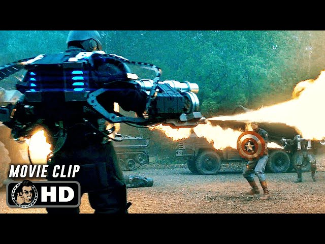 Final Battle Scene | CAPTAIN AMERICA: THE FIRST AVENGER (2011) Movie CLIP HD