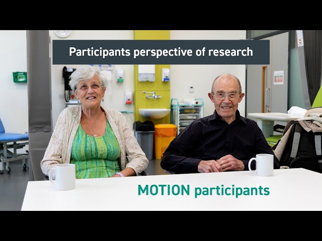 Participants perspective of research; MOTION participants