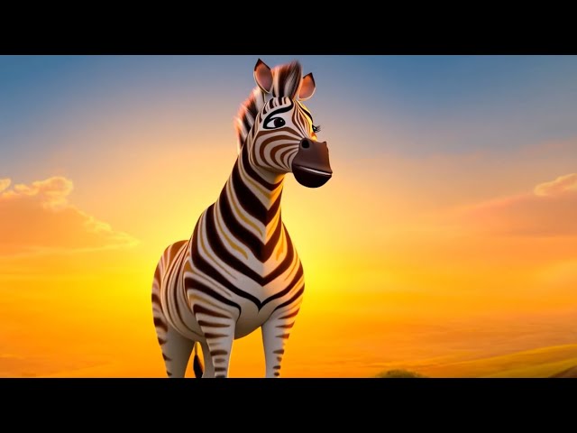 Zebra Stripes Adventure | Fun Kids’ Song with Wild Animal Dance