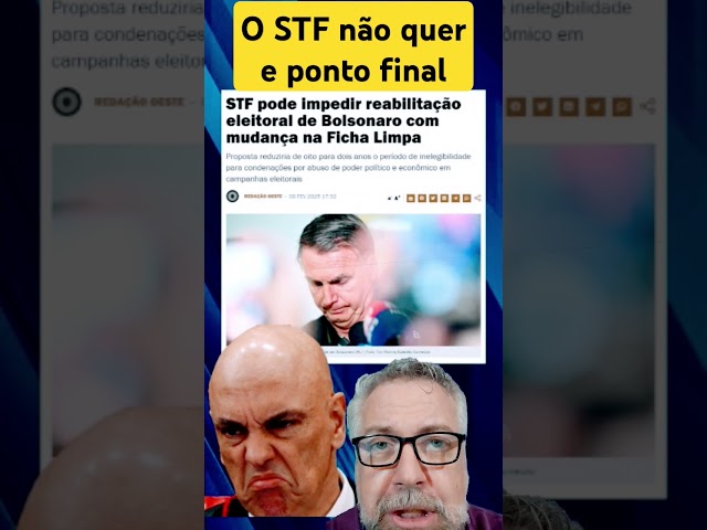 STF vai impedir Bolsonaro em 2026