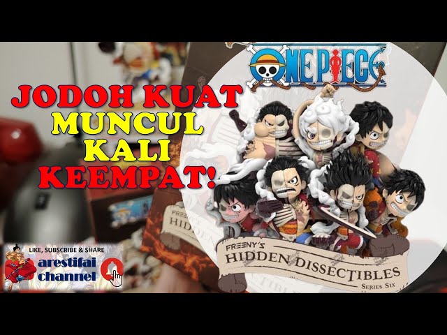 HARU BETUL DIA MUNCUL KALI KEEMPAT DER! ONE PIECE FREENY'S HIDDEN DISSECTIBLES SERIES 6 - LUFFY