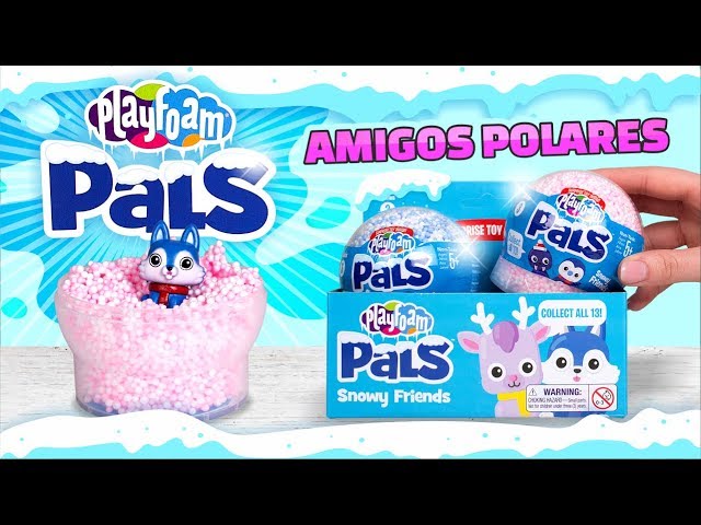 Abrimos nuevos juguetes hoy. ¡Encuentra a tu favorito muñeco polar con PLAYFOAM PALS!