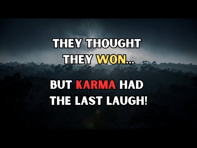 They Thought They Won… But Karma Had the Last Laugh! |NPD| #narcissism