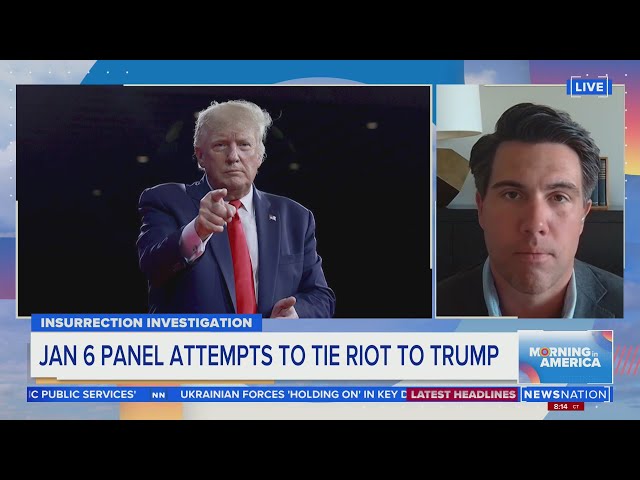 Leland Vittert discusses Jan 6. panel attempts to tie riot to Trump | Morning in America