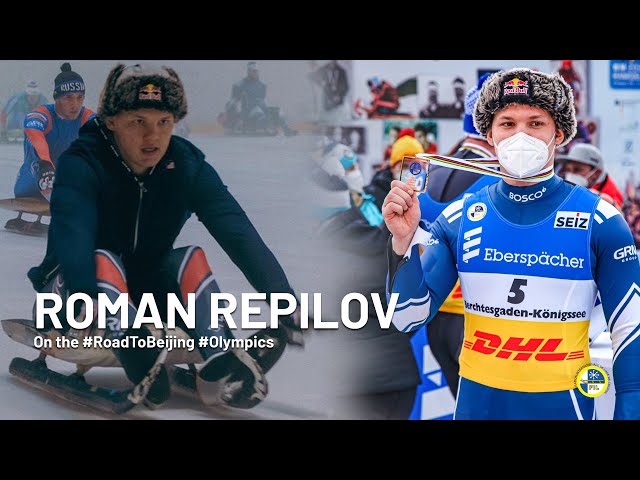 Luge World Champion Russia’s Roman Repilov is preparing for the Olympic Games 2022 in Beijing (CHN)