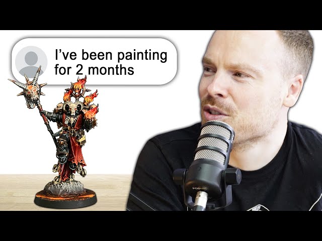 Pro Painters Critique BEGINNERS Warhammer Painting