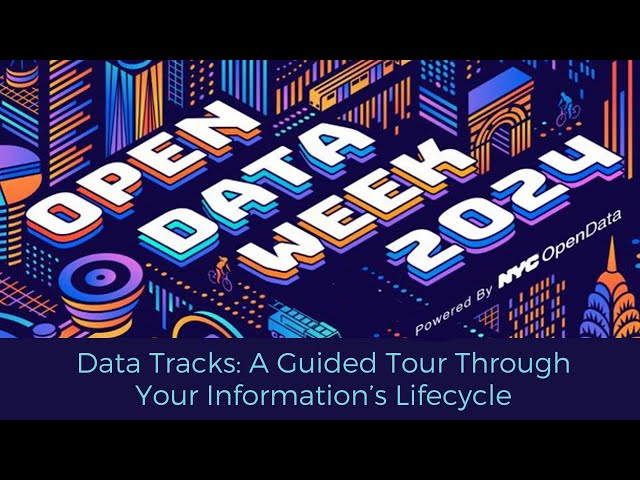 Data Tracks: A Guided Tour Through Your Information’s Lifecycle