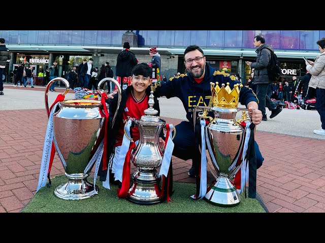 A Dream Come True: Father-Son Bonding at the Theatre of Dreams! Manchester United vs. Sheffield Vlog