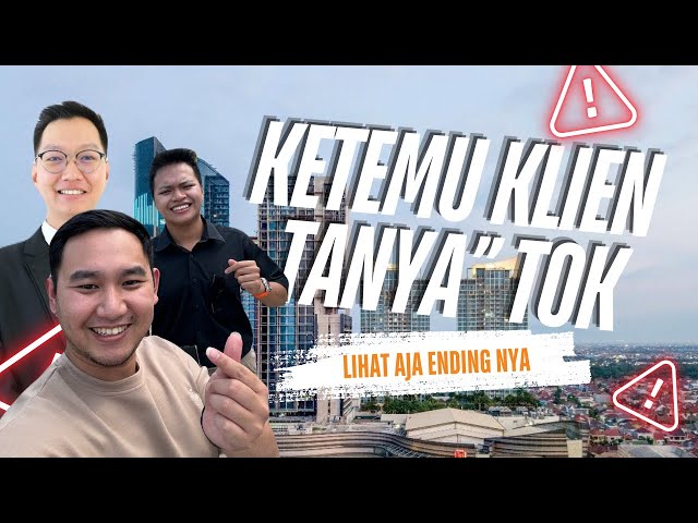 Lihat Rumah Satelit - ketemu klien tanya2 tok