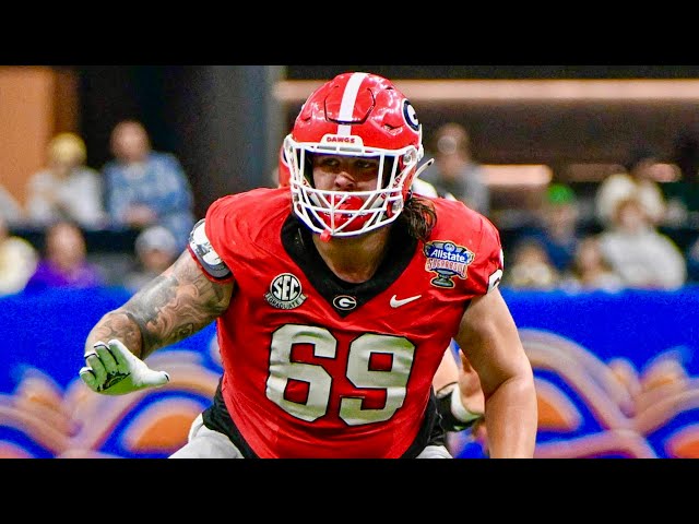 Tate Ratledge College Football Highlights💥| Georgia OL | NFL Draft Film