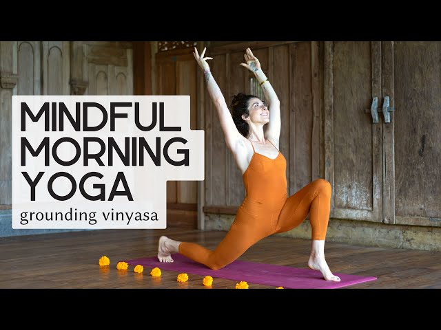 20 minute GROUNDING 🌱 Mindful Morning Vinyasa Yoga | COLE CHANCE YOGA