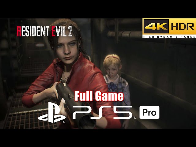 Resident Evil 2 Claire's Story PS5 Pro | Full Game Walkthrough in 4K HDR 60FPS (Must Play #26)