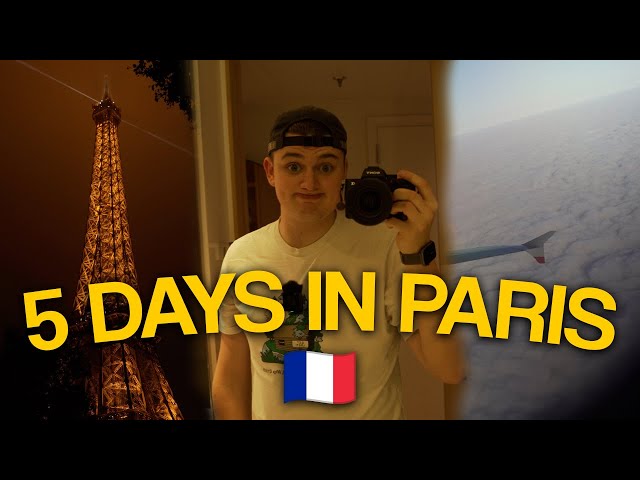 Visiting and Working in Paris, France for the first time! - Behind The Screen