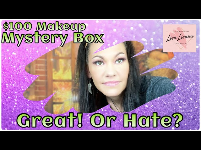 $100 Mystery Makeup Box Unboxing | Poshmark | All high end Beauty products