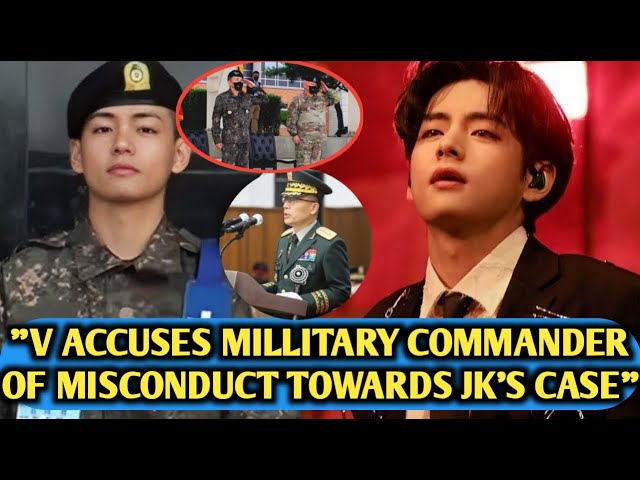 "Shocking"♥️😨 Taehyung Threatens Military Commander: Analysis Of Viral Accusations And Misconduct.